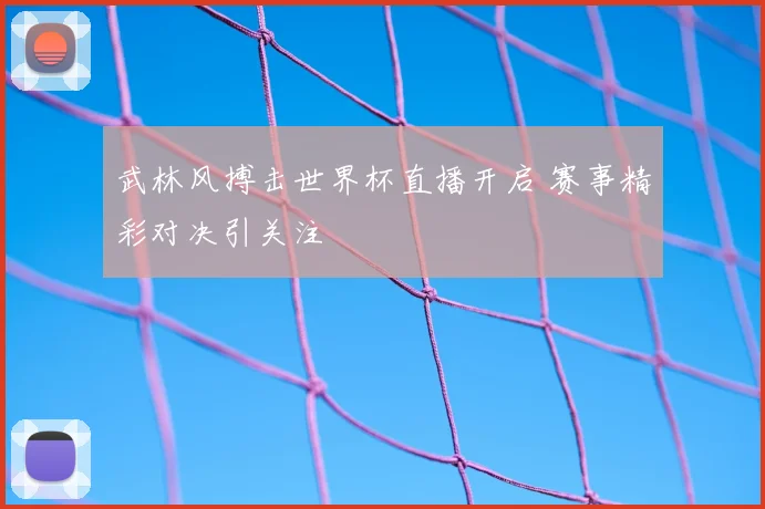 武林风搏击世界杯直播开启 赛事精彩对决引关注