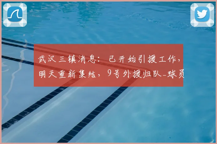 武汉三镇消息:已开始引援工作,明天重新集结,9号外援归队_球员_河南队_中超