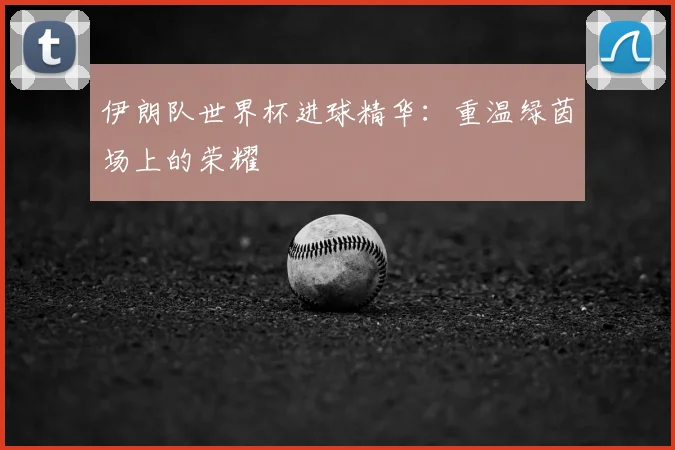伊朗队世界杯进球精华：重温绿茵场上的荣耀