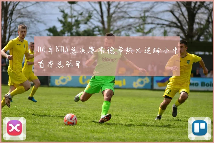 06年NBA总决赛韦德率热火逆转小牛首夺总冠军